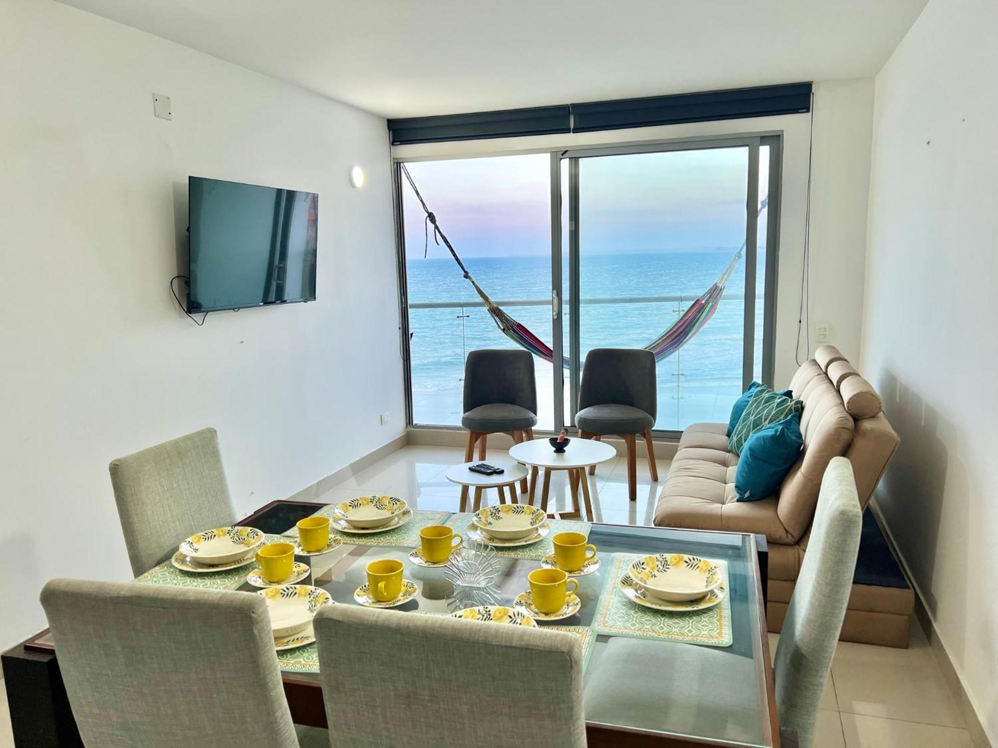 Apartment Bocagrande Y Marbella Frente Al Mar,piscina Cartagena