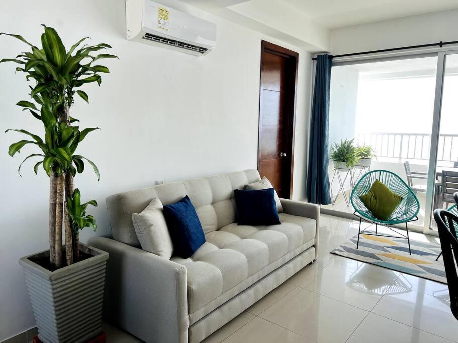 Apartment Bocagrande Y Marbella Frente Al Mar,piscina Cartagena
